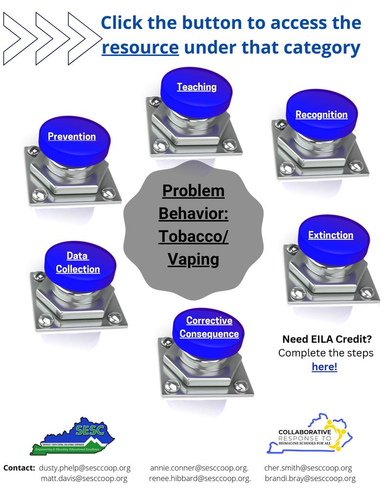 Tobacco & Vaping Problem Behavior Flyer
