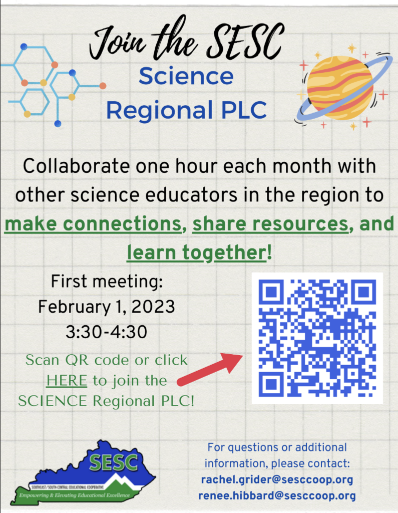 Image of SESC Science Regional PLC flyer