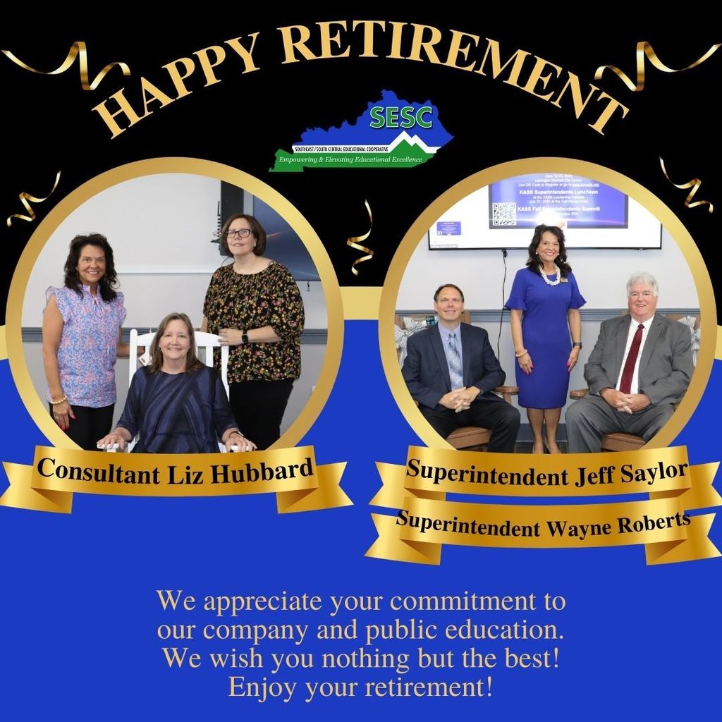 Happy Retirement Liz Hubbard, Jeff Saylor, Wayne Roberts